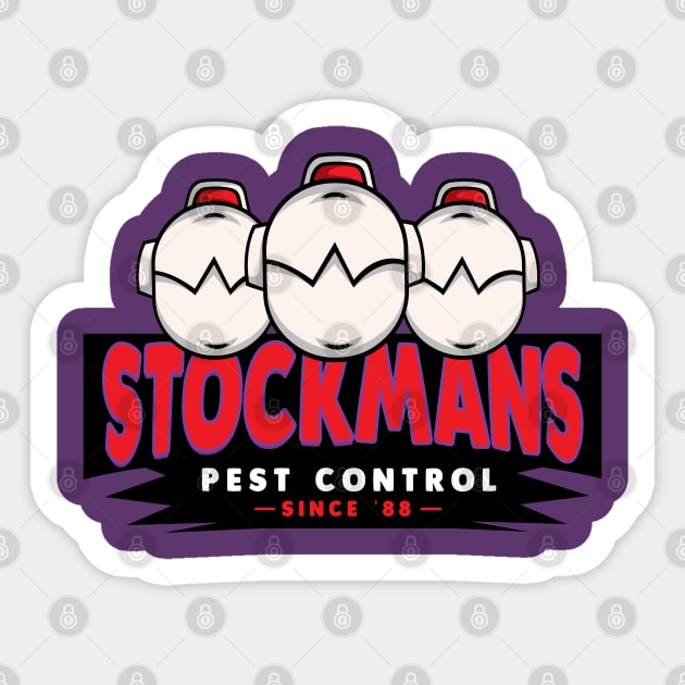 Stockmans Pest Control Sticker by DeepDiveThreads